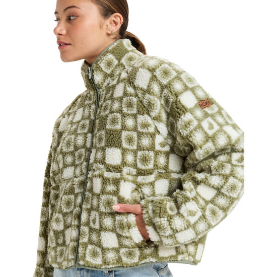 Roxy Γυναικείο μπουφάν Blurry Cloud - Full Zip Polar Jacket